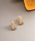 Lumiere designed party & wedding wear trillion studd earring