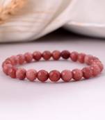 Artificial beads natural stone bracelet