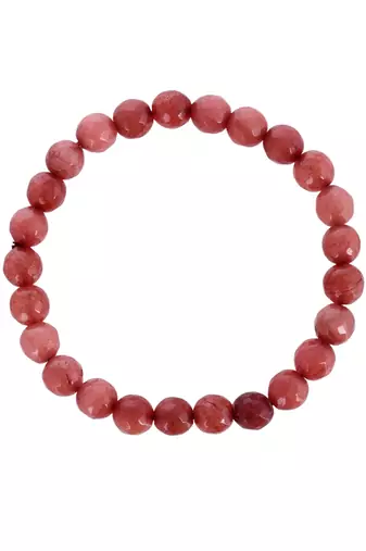 Artificial beads natural stone bracelet
