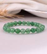 Artificial beads natural stone bracelet