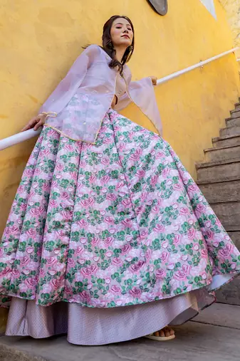 Mocha Brown Lehenga