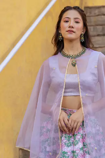 Mocha Brown Lehenga