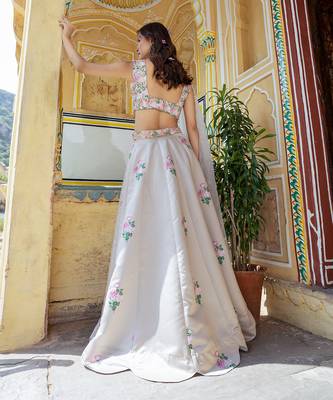 Moss Green Lehenga 3