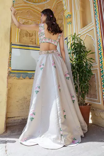 Moss Green Lehenga