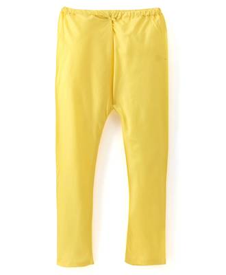 Twisha Boys Solid Kurta & Pyjama With Jacket - Yellow & Red 6