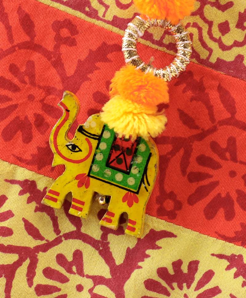 girls orange printed top with off-white ghagra