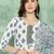 Yufta women ethnic motifs printed regular pure cotton kurta with trousers & with dupatta