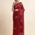 Maroon Embellished::Embroidered Chiffon Bollywood Saree With Blouse