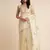 Biege Embellished::Embroidered Organza Bollywood Saree With Blouse