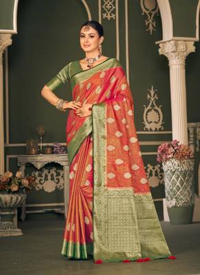 Tissue silk saree 1