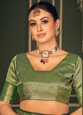 Tissue silk saree 3