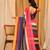 Silk Land  Multicolored  Printed Soft Silk Blend Saree 