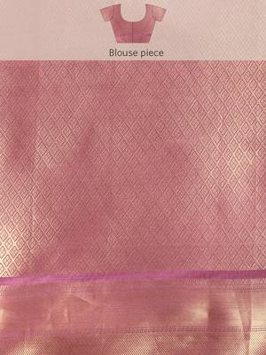 Silk Land  Purple  Digital Printed Art Silk Saree  4