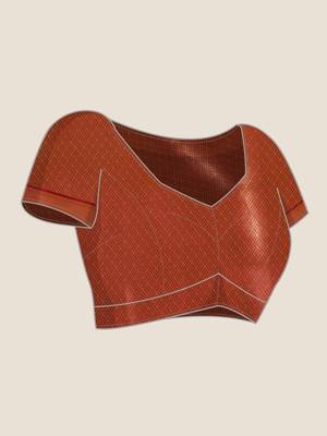 Silk Land  Maroon  Digital Printed Art Silk Saree  3