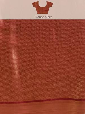 Silk Land  Maroon  Digital Printed Art Silk Saree  4