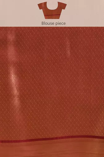 Silk Land  Maroon  Digital Printed Art Silk Saree 