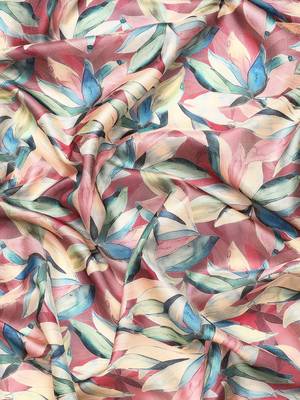 Silk Land  Multicolored  Digital Printed Art Silk Saree  5