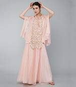 Gold embellished tunic set