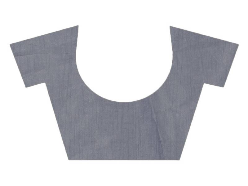 Grey Color Sequins Embroidered Bollywood Georgette Saree With Blouse