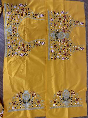 Malay Satin Embroidery Work Wedding, Party Wear Semi-stitched Latest Lehenga Choli With Dupatta 8