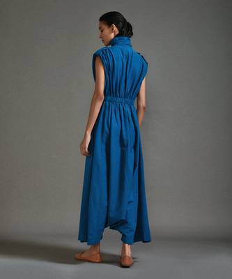 Blue safari safari jumpsuit 3