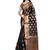 Silk Land  black   woven design banarasi silk saree 