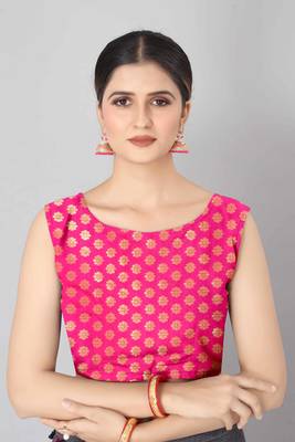Silk Land  Yellow   Woven Design Silk Blend Saree  4