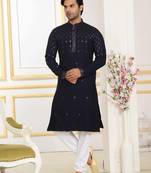 Arruga stylish sequins embroidery kurta pajama