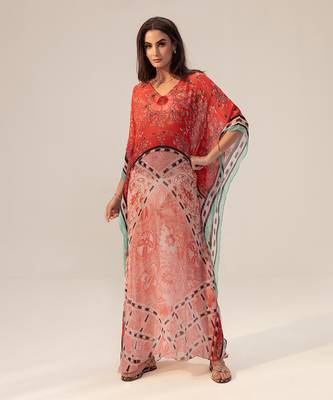 Samara red and pink cami dress 1