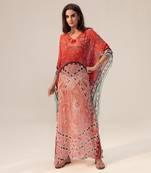 Samara red and pink cami dress