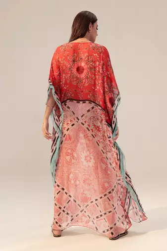 Samara red and pink cami dress
