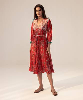 Samara red dress 1