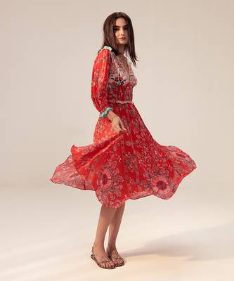 Samara red dress 3