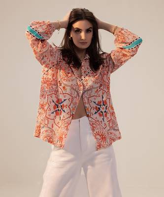 Samara pink boho top 3