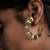 Chunky cluster earrings
