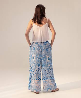 Monochrome printed lounge pants 3