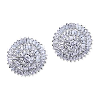 Silver american diamonds Earrings 2