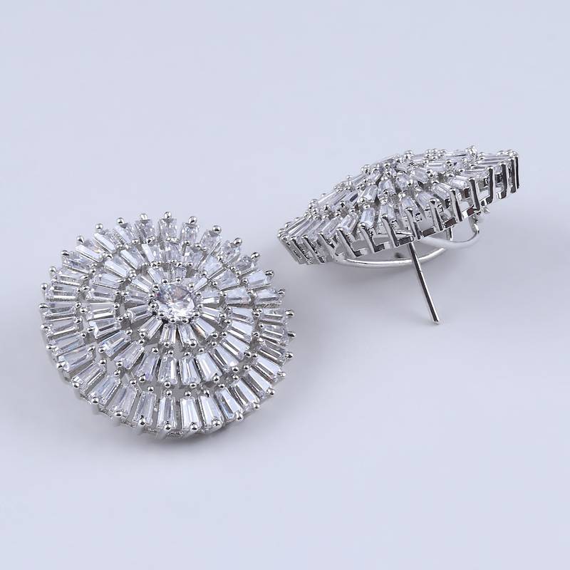 Silver american diamonds Earrings