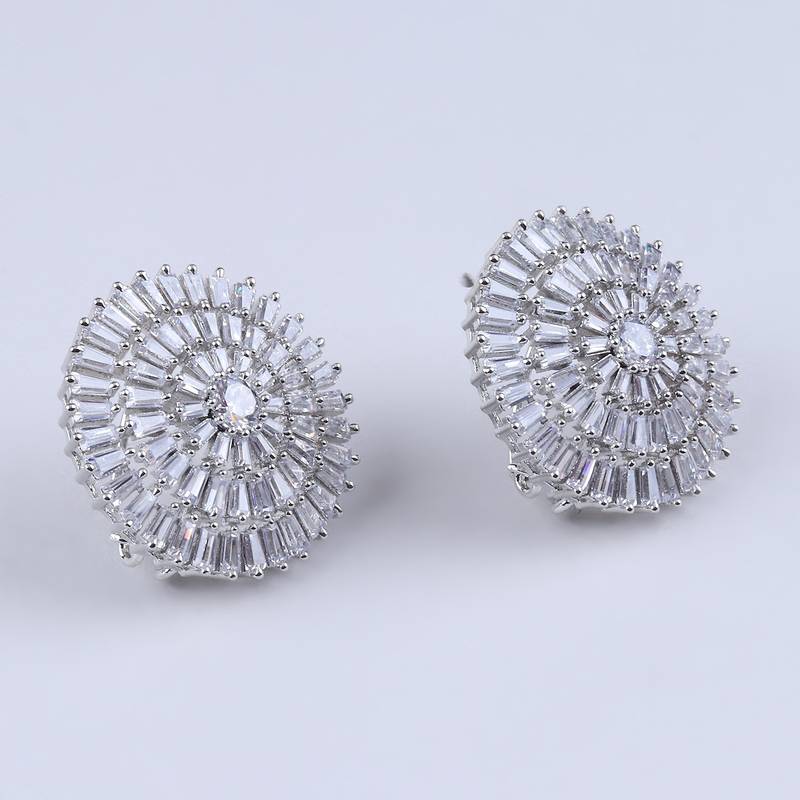 Silver american diamonds Earrings