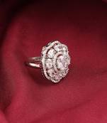 Silver american diamonds Rings