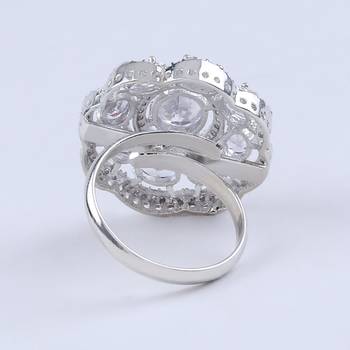Silver american diamonds Rings 4