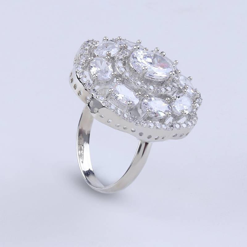 Silver american diamonds Rings