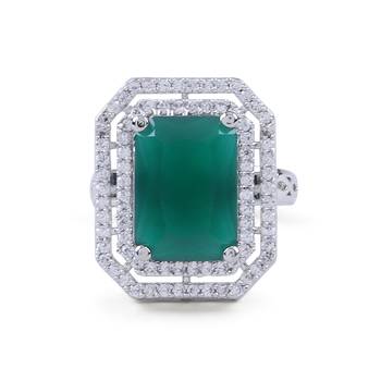 Silver american diamonds Rings 2