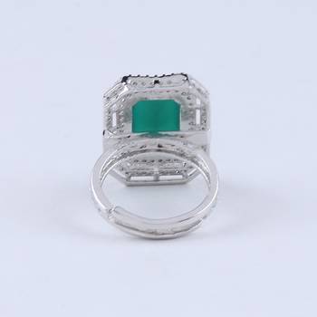 Silver american diamonds Rings 4