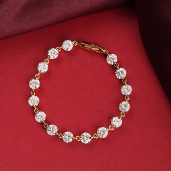 Gold american diamonds Bracelets 1