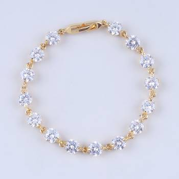 Gold american diamonds Bracelets 3