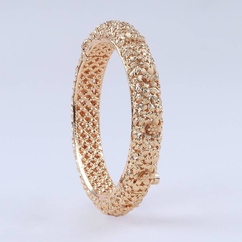 Gold stone bangles and bracelets