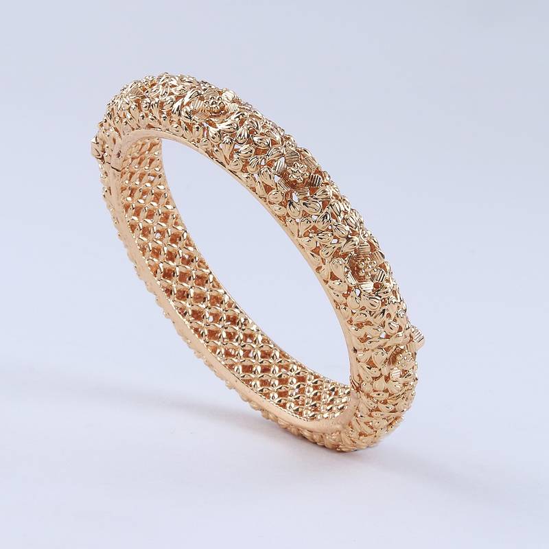 Gold stone bangles and bracelets