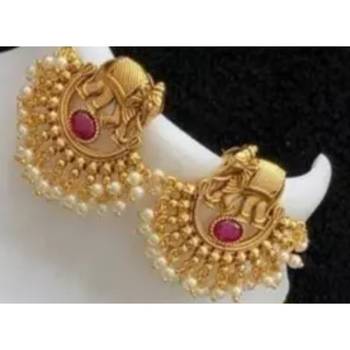 Indian Gold Plated Haram Temple Jewellery Set For Women 2