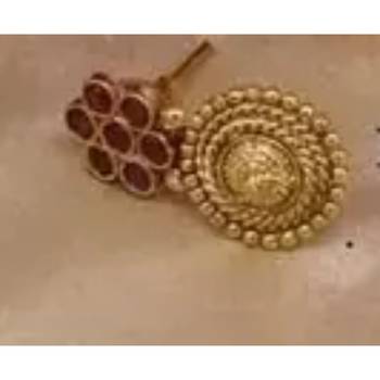 Indian Gold Plated Haram Temple Jewellery Set For Women 2